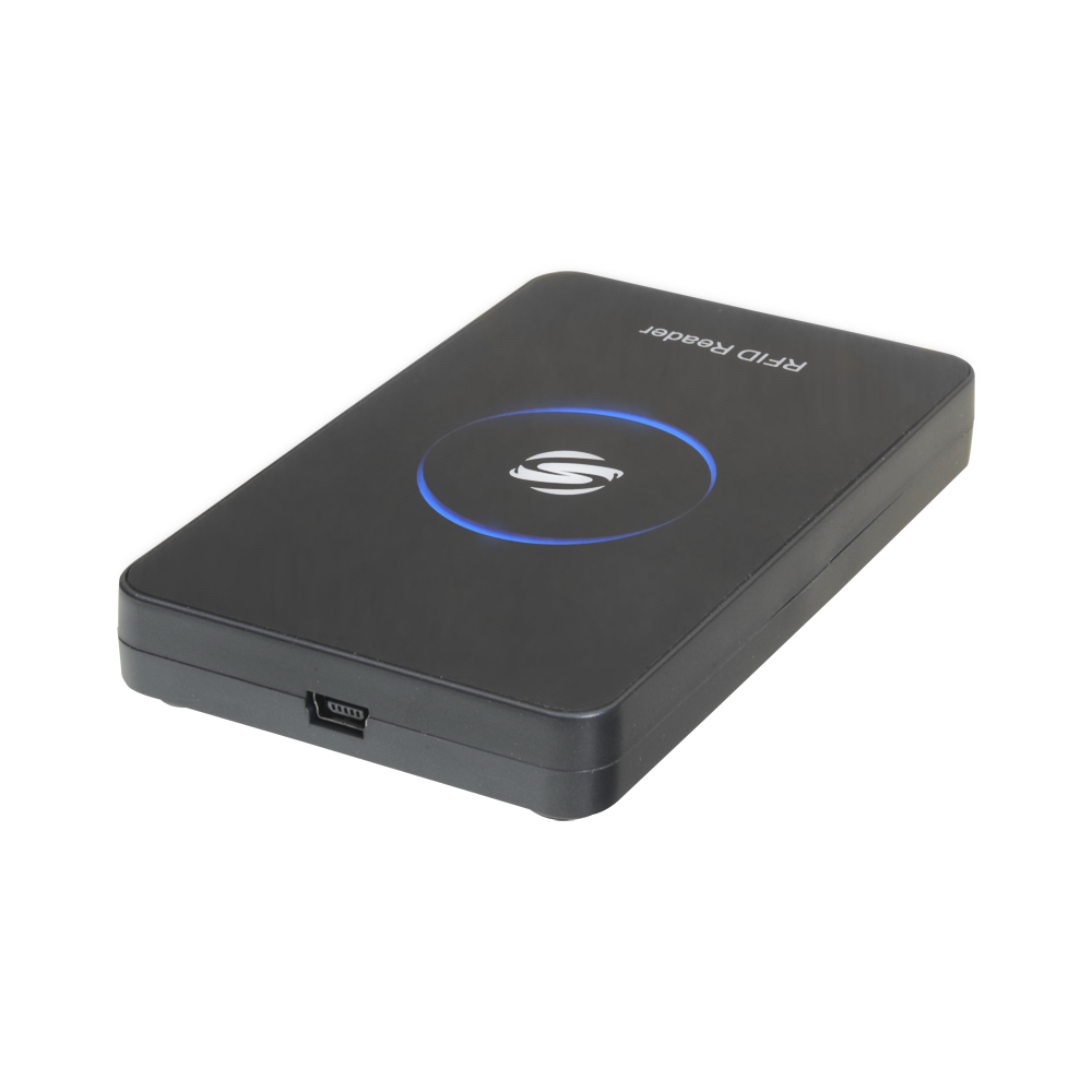 Lettore di schede USB - Alta frequenza UHF 902 ~ 928 MHz - Comunicazione USB - Simulazione della tastiera - Plug & Play - Adatto ai software di Controllo Accessi