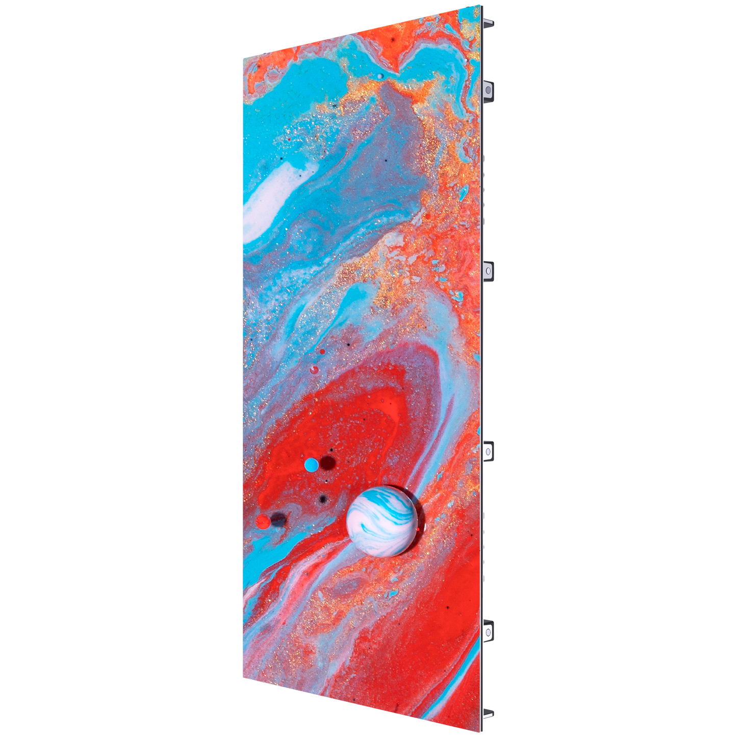 UNILUMIN Cabinet LED UslimII 2.5 - Pixel Pitch 2.5 mm - Tipo di LED SMD 3in1 - Dimensione del cabinet 500x1000 mm - Luminosità 800 cd/m2 - Interni