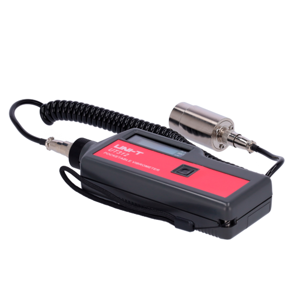 Strumento di misura per vibrazioni - Misura le Accelerazioni, le Velocità e gli Spostamenti - Uso in macchine rotanti e alternative - Display da 2000