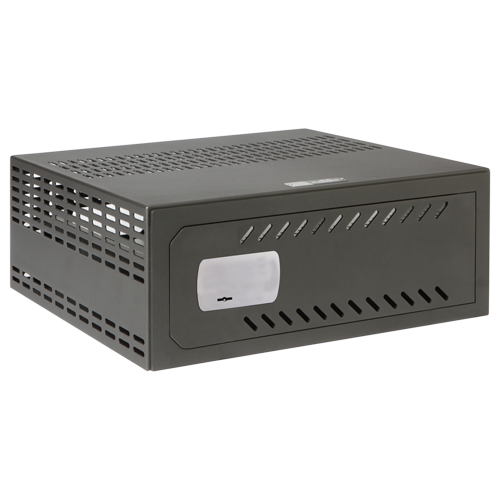 Cassaforte per DVR - Specifica per TVCC - Per DVR da 1U rack - Serratura meccanica - Con ventilazione e passacavi - Qualità e resistenza - VR-110