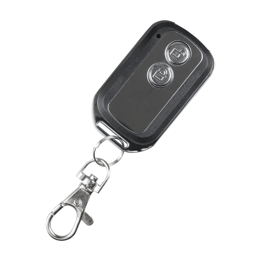 Telecomando per Relè wireless - Fino a 30 telecomandi con lo stesso Relè - Due pulsanti - Frequenza 433.92 MHz - Fino a 50 metri di trasmissione - Compatibile con WBK-400-2-12