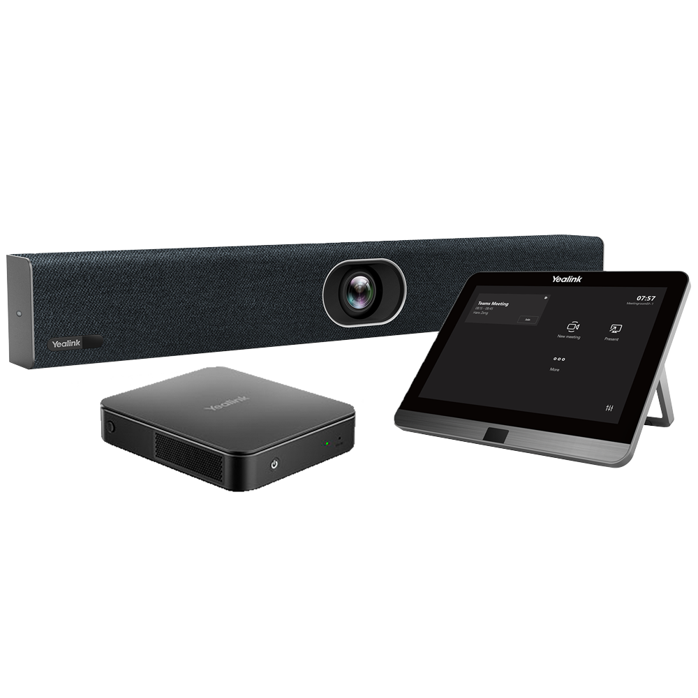 Yealink Videoconferenza All in One - Telecamera 20MP - Angolo di visione 133° - 8 microfoni integrati - Altoparlante integrato - Soluzione Teams