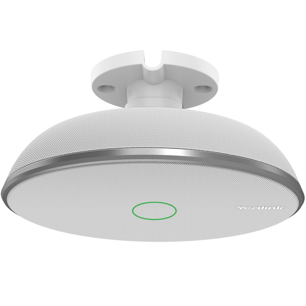 Array di 8 microfoni - Portata 6m e 360° - Intervallo di frequenza 100Hz -16 KHz - Power over Ethernet (PoE) - Indicatore LED