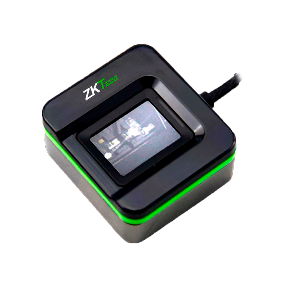 Lettore biometrico - Impronte digitali in qualsiasi stato - Registrazione sicura e affidabile | Impronte digitali in tempo reale - Comunicazione USB - Plug & Play - Compatibile con i software ZKTeco