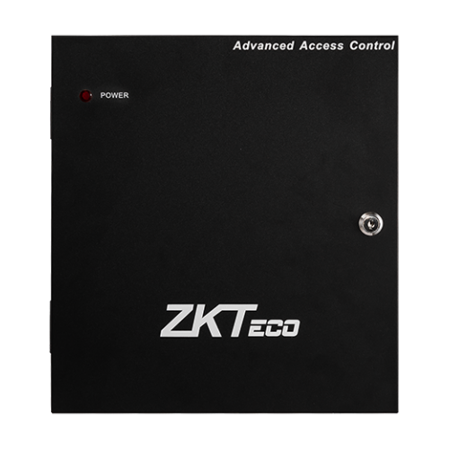 Box per controller - Compatibile con controller ZK-C2-260 - Tamper di apertura - Chiusura con chiave - Alimentazione | Spazio per la batteria - Indicatore LED di stato