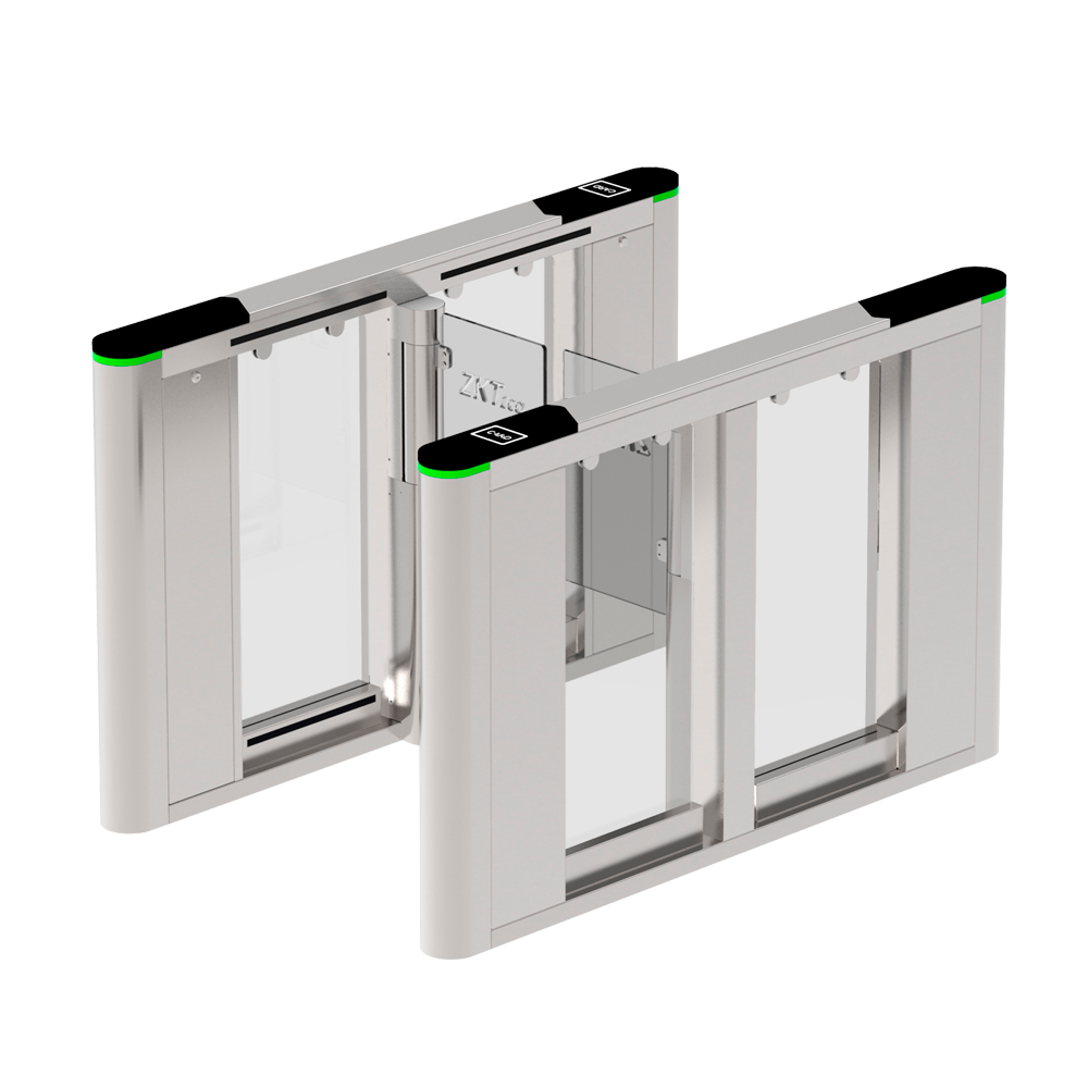 Tornello ad accesso bidirezionale - Anta a battente in acrilico - Orari, allarmi e modalità di apertura - Larghezza del passaggio 660 mm | 3.000.000 cicli - Fabbricato in acciaio inossidabile SUS304 - Compatibile con sistemi di terze parti