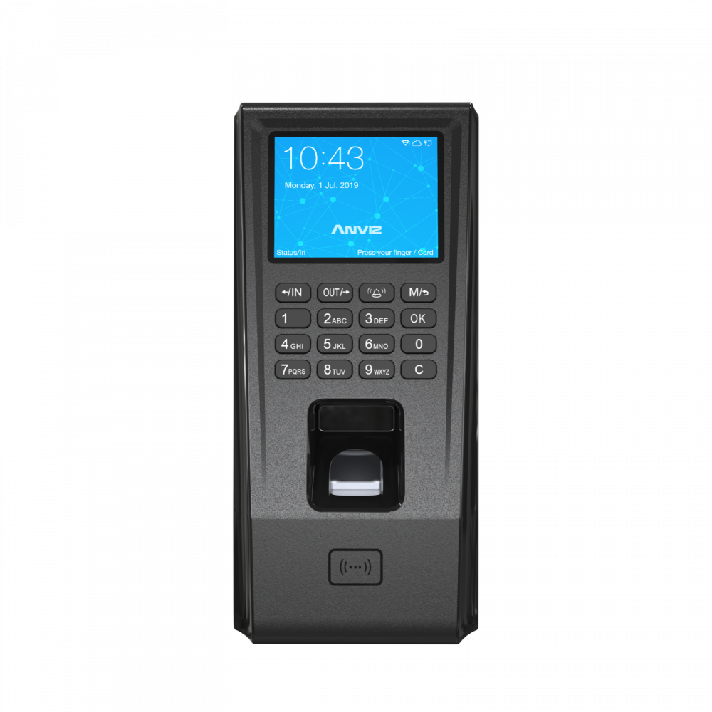 Lettore biometrico autonomo ANVIZ - impronte digitali, RFID e tastiera - EP30