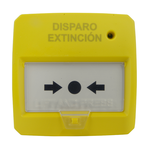 Pulsante di reset - Specifico per pannello antincendio - DMT-D9000-MCP-Y