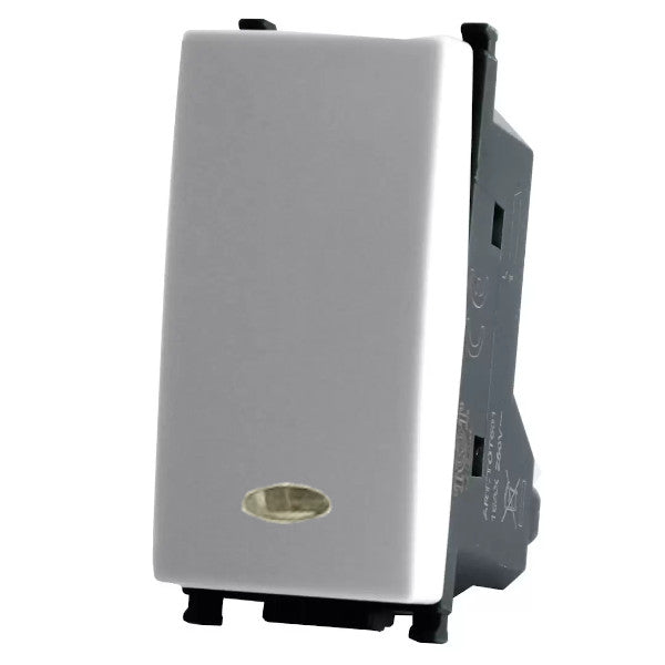 MAP661B INTERRUTTORE UNIPOLARE CON SPIA COMPATIBILE PLANA