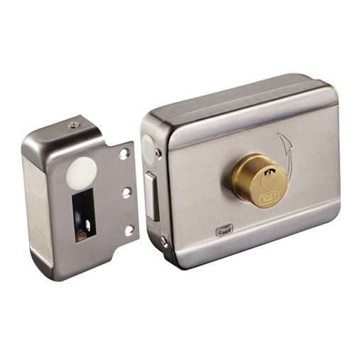 Serratura superficie elettromeccanica - Modo apertura Fail Secure (NO) - Adatta per installazioni senza perforazioni - ABK-703B-S