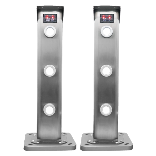 Rilevatore di barriera laser - Cablato | 3 raggi - Distanza max. rivelazione 500 m - Semplice installazione con LED e allineatore (ABL-JYD) - Uscita relè NC/NO - Alimentazione 12~24 VDC/VAC