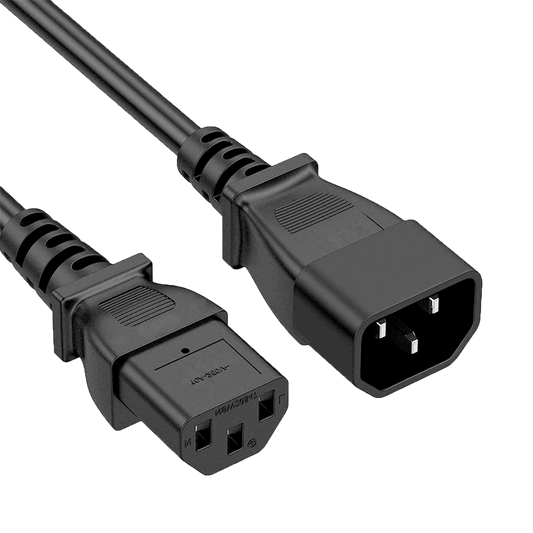 Cavo di alimentazione - Per CPU - Connettore C13 a C14 - 250VAC / 10A - 200cm di lunghezza