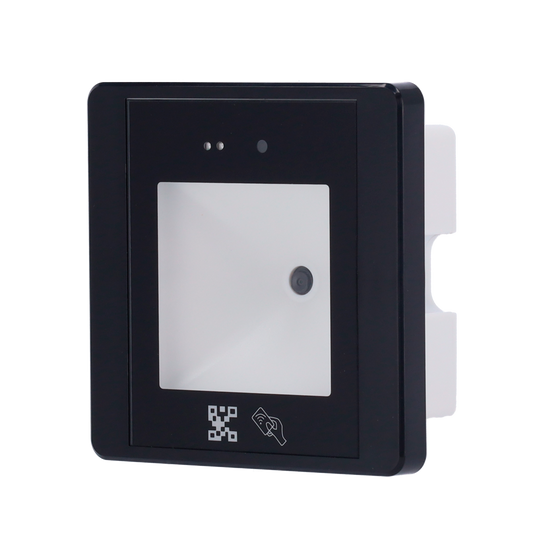 Lettore di accesso - Accesso tramite scheda MF e QR - indicatore LED e acustico - Wiegand 26/34 - Compatibile con Safire - Adatta per interni