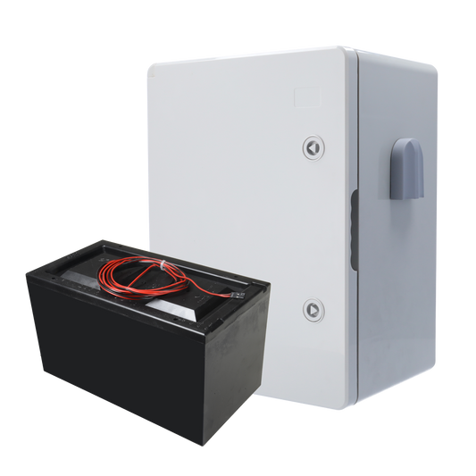 AJ-BATTERYBOX-14M Kit batteria Ajax Ideale per una seconda casa o una casa vuota