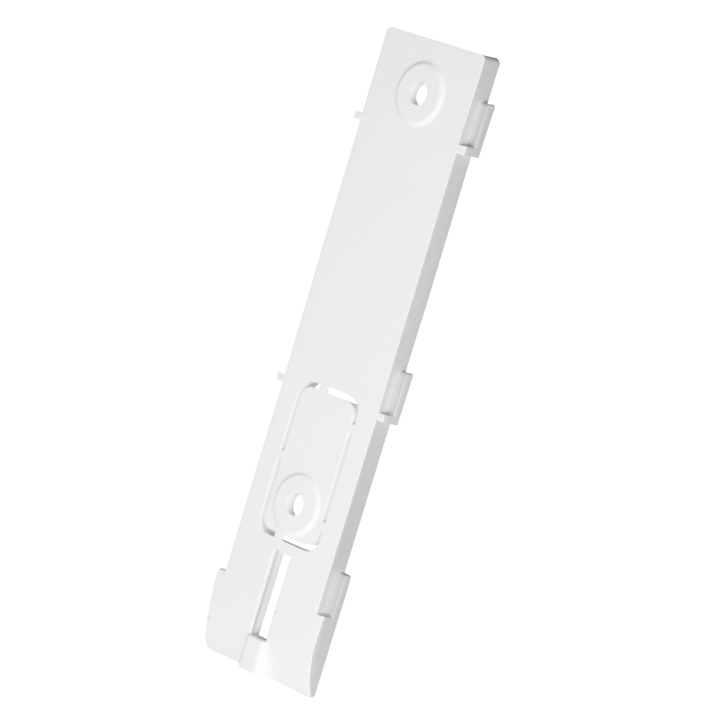 Staffa per rilevatore a tenda - AJ-CURTAINPROTECT-W - Plastica ABS - Colore bianco