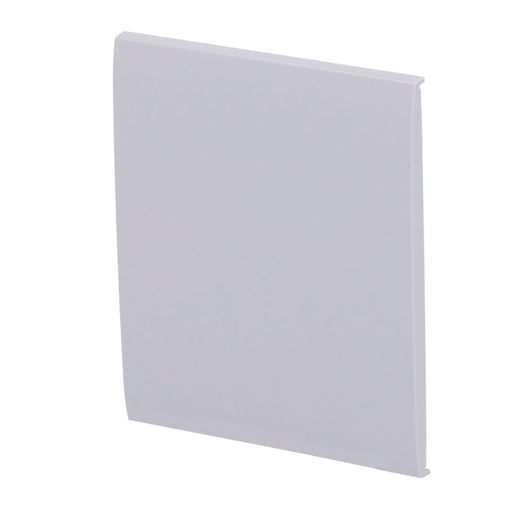 Pannello tattile per interruttore singolo  - Compatibile con AJ-LIGHTCORE-1G / -2W - Retroilluminazione a LED - Pannello tattile centrale senza contatto - Colore grigio nebbia - Ajax - LightSwitch CenterButton