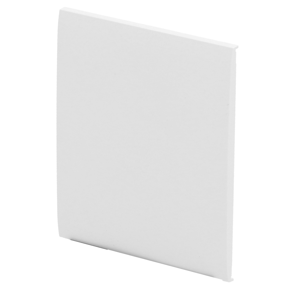 Pannello tattile per interruttore singolo  - Compatibile con AJ-LIGHTCORE-1G / -2W - Retroilluminazione a LED - Pannello tattile centrale senza contatto - Colore bianco - Ajax - LightSwitch CenterButton