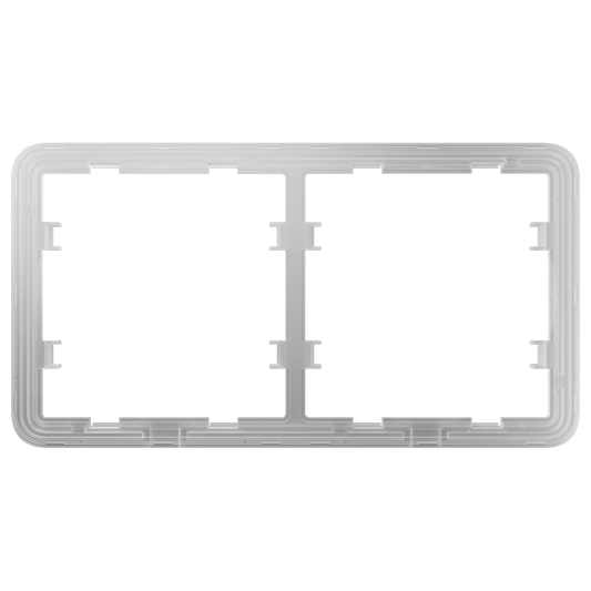 Telaio per due interruttori - Compatibile con 2 x AJ-SIDEBUTTON - Ajax - LightSwitch Frame (2 seats)