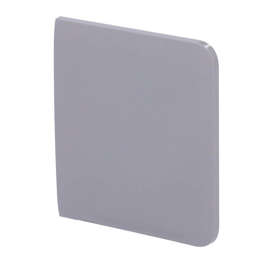 Pannello tattile per interruttore della luce - Compatibile con AJ-LIGHTCORE-1G / -2W - Retroilluminazione a LED - Pannello tattile laterale senza contatto - Colore grigio - Ajax - LightSwitch SideButton