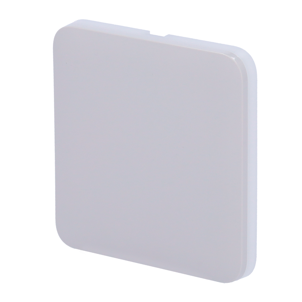 Pannello tattile per interruttore della luce - Compatibile AJ-LIGHTCORE-1G / -2W - Retroilluminazione a LED - Pannello tattile senza contatto - Colore grigio nebbia - Ajax - LightSwitch SoloButton