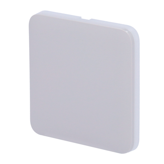 Pannello tattile per interruttore della luce - Compatibile AJ-LIGHTCORE-1G / -2W - Retroilluminazione a LED - Pannello tattile senza contatto - Colore grigio nebbia - Ajax - LightSwitch SoloButton