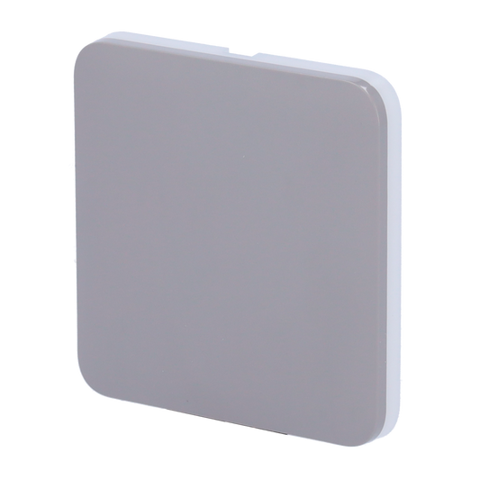 Pannello tattile per interruttore della luce - Compatibile AJ-LIGHTCORE-1G / -2W - Retroilluminazione a LED - Pannello tattile senza contatto - Colore grigio - Ajax - LightSwitch SoloButton