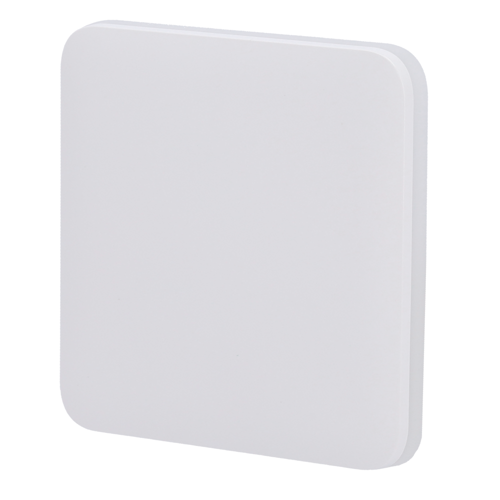 Pannello tattile per l'interruttore della luce - Compatibile con AJ-LIGHTCORE-1G / -2W - Retroilluminazione a LED - Pannello tattile senza contatto - Colore bianco - Ajax - LightSwitch SoloButton