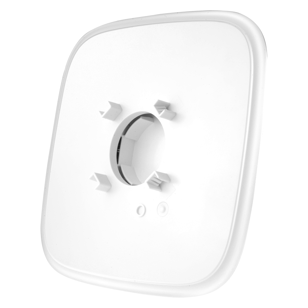 Alloggiamento per sirena - AJ-STREETSIRENCUSTOM-W - Facile installazione - Include SmartBracket - Plastica ABS - Colore bianco