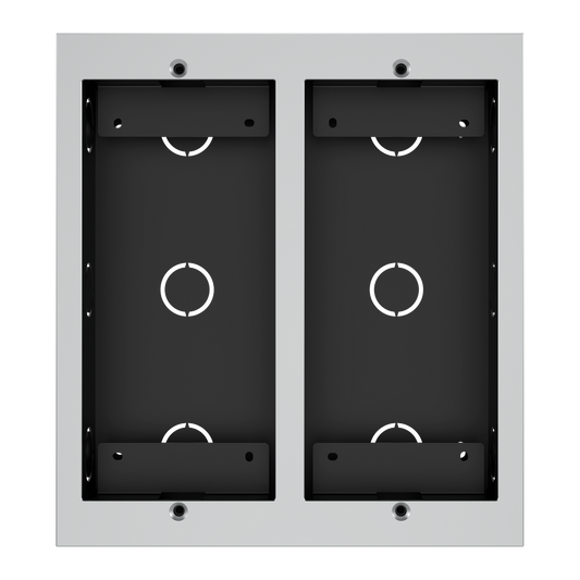 Accessori Akuvox AK-BR-2MD-F Pannello frontale e cassetta di registrazione incassata Specifico per Akuvox AK-R20B(K)-xB Specifico per Akuvox AK-MD12(6) Realizzato in alluminio e acciaio galvanizzato





