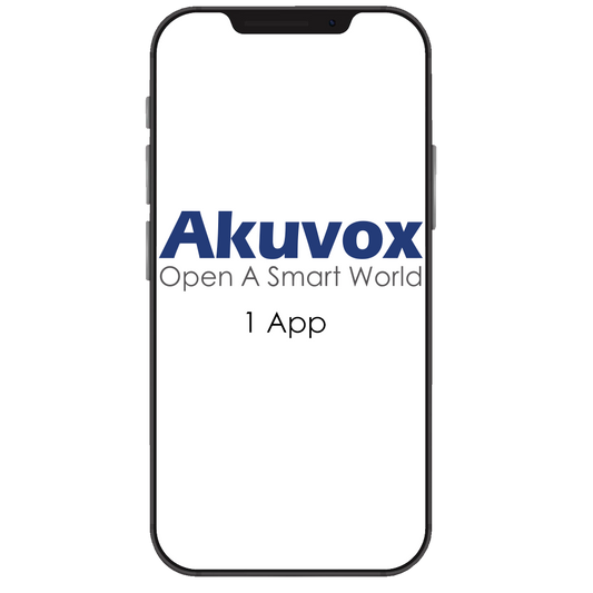 Accessori Akuvox AK-COUPON-FOREVER Akuvox Licenza per 1 APP Per APP senza monitor in condominio Compatibile con APP Akuvox SmartPlus