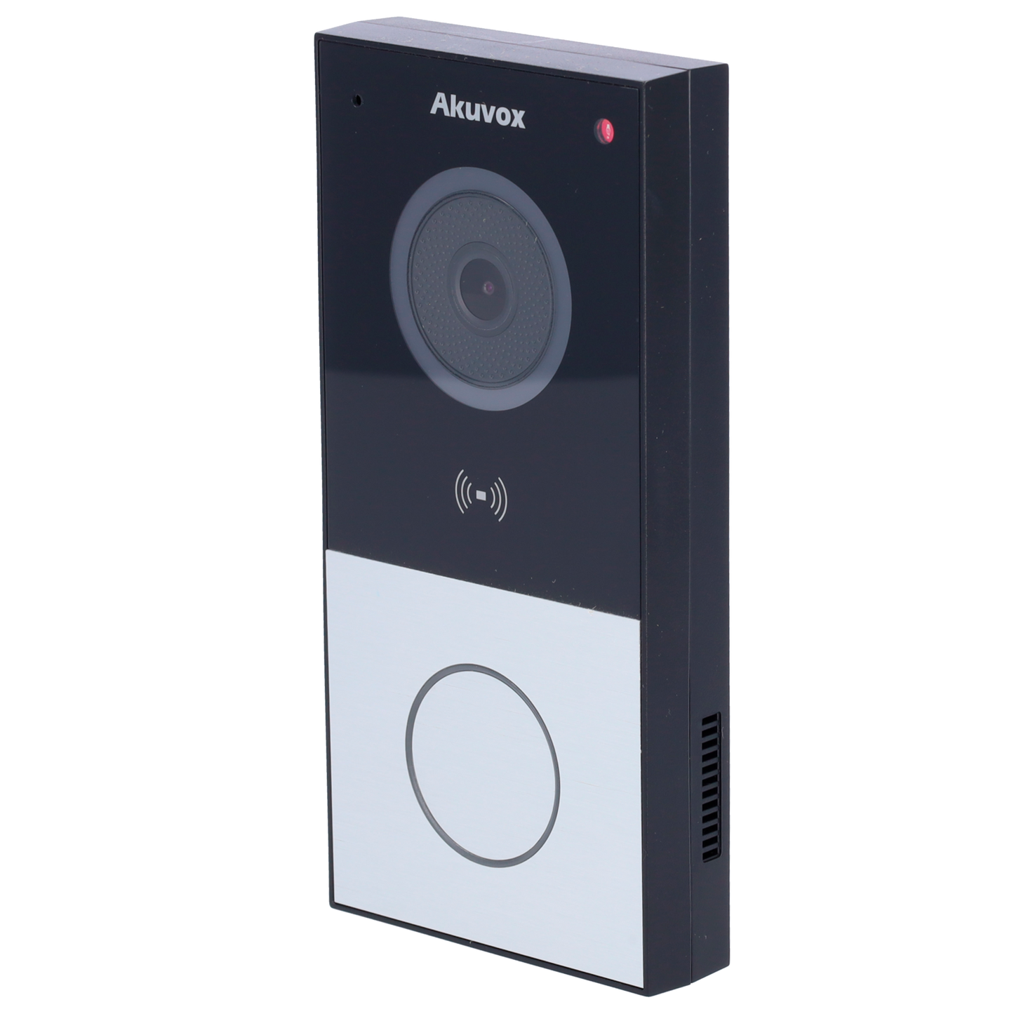 Pulsantiera Videocitofono Akuvox AK-E12W Videocitofono IP da superficieTelecamera 2 Mp | Audio bidirezionale Crystal ClearApertura con scheda MF, NFC e BLE | 1 relèPoE, WiFi