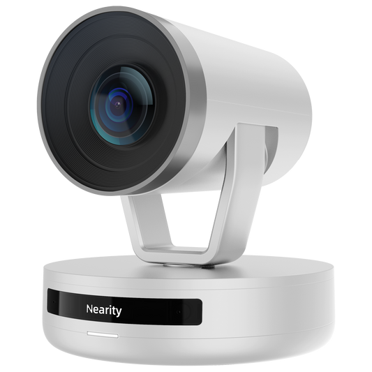 Nearity Telecamera PTZ USB - Risoluzione 1080p - Angolo di visione 122° - Zoom 3x - Movimento panoramico 350° - Plug & Play