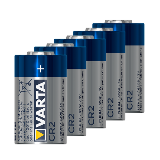 Varta - 10 pile CR2 - Voltaggio 3.0 V - Litio - Capacità nominale 850 mAh - BATT-CR2-B