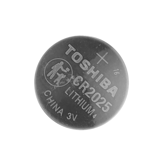 Toshiba - Batteria CR2025 - Voltaggio 3.0 V - Litio - Capacità nominale 170 mAh - BATT-CR2025
