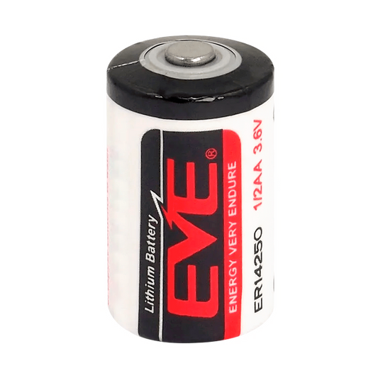 EVE - Pila 1/2 AA / ER14250 - Voltaggio 3.6 V - Litio - Capacità nominale 1200 mAh - BATT-ER14250-EVE