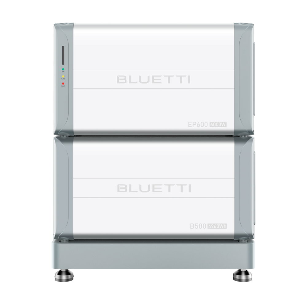 Kit batteria domestica - 1xBL-EP600,  1x Batteria BL-B500, 1xSoporte BL-B - Grande capacità  4960 Wh - Potenza 6000W - Modalità  di ricarica multipla - Controllo tramite APP (Wifi e Bluetooth)