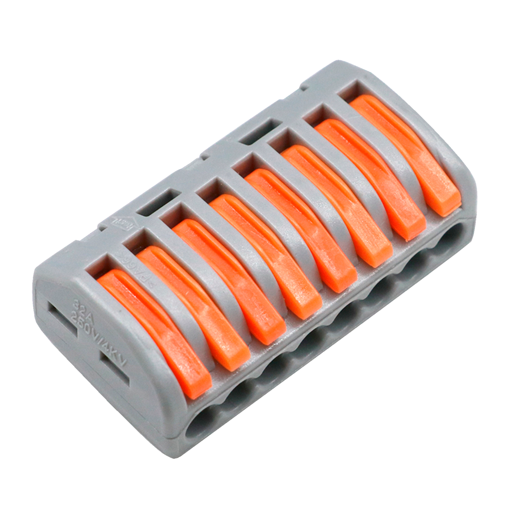 Safire - Connettore del Cavo - 1 Entrata e 7 Uscita - Sezione del Cavo 28 ~ 12AWG - CON-FAST-17