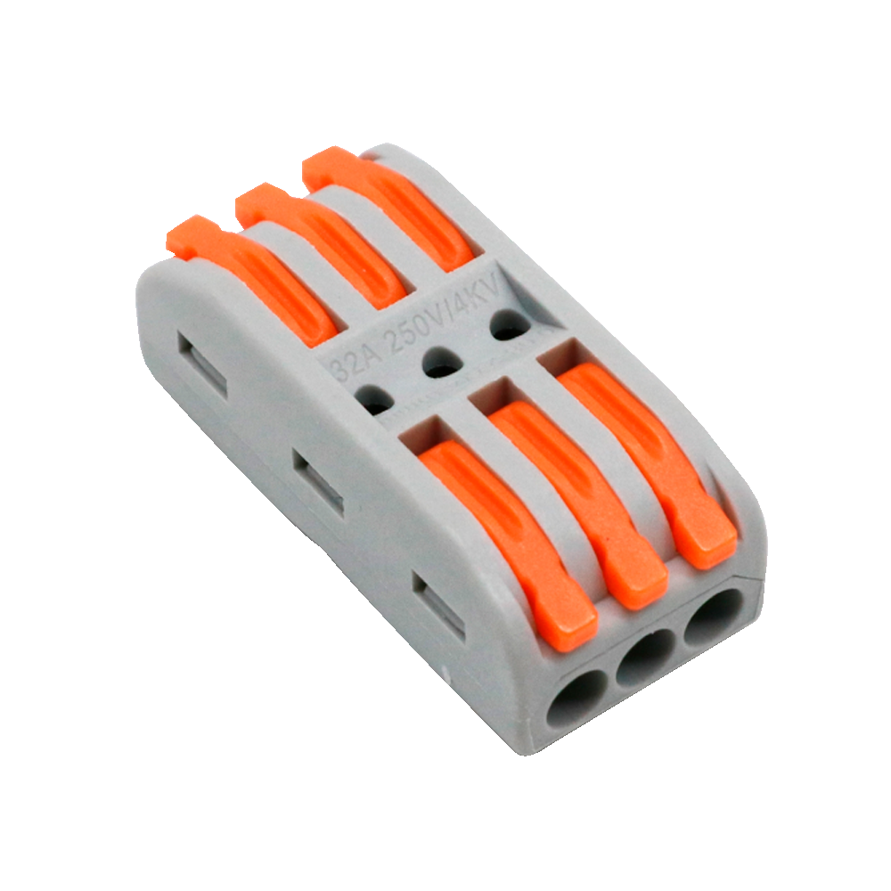 Safire - Connettore del Cavo - 3 Entrata e 3 Uscita - Sezione del Cavo 28 ~ 12AWG - CON-FAST-33