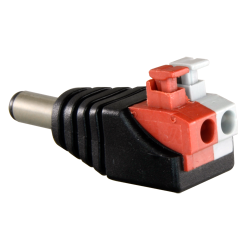 Safire - Connettore DC maschio di facile connessione - Uscita +/- da 2 terminali - 38 mm (Fo) - CON280A