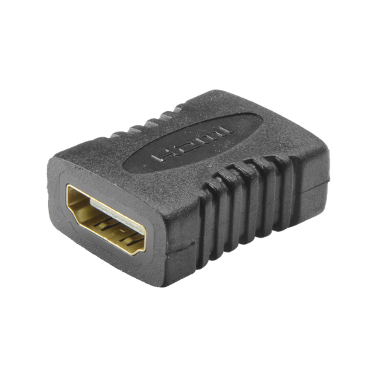 Connettore - Giunto per cavi HDMI - Connettori tipo A - Per collegare maschio / maschio - Per convertire a femmina - Connettori placcati in oro 24K