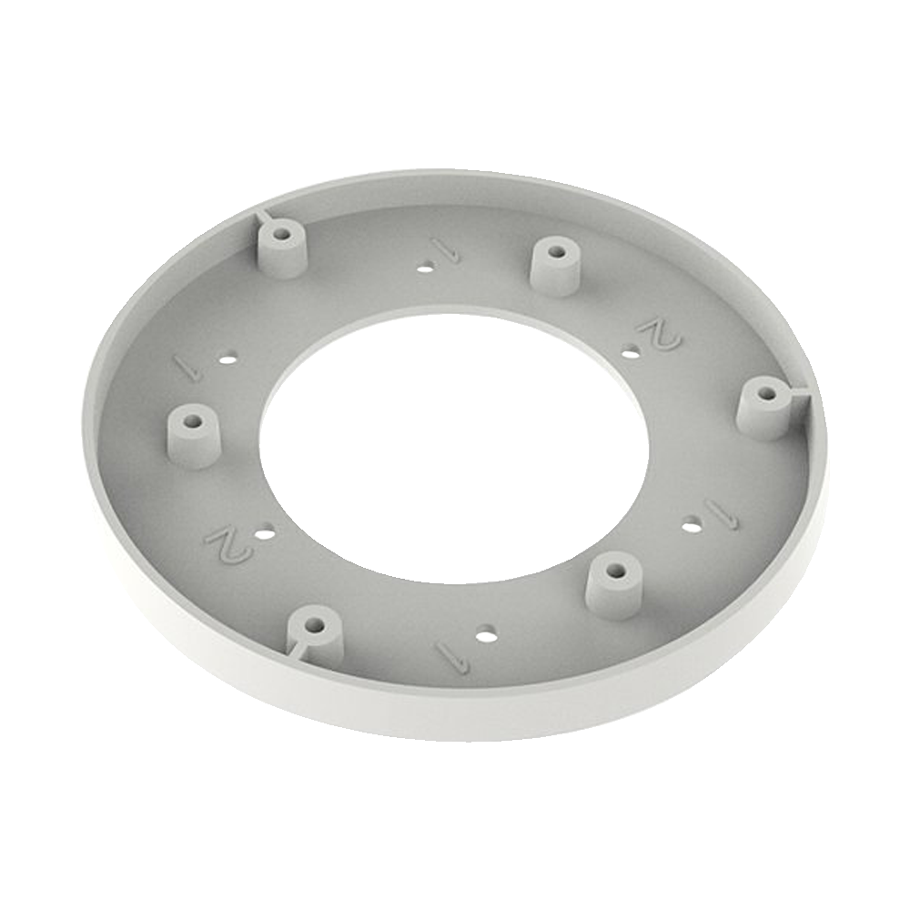 Hikvision Adattatore Colore Bianco In Lega Di Alluminio Per Sistemi Di Videosorveglianza - D20-AP