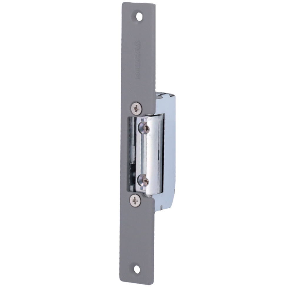 Apriporta elettrico Dorcas - Per porta singola | Scrocco radiale regolabile - Modo apertura Fail Safe (NC) - Forza di tenuta 330 kg - Alimentazione DC 12V - Montaggio a incasso