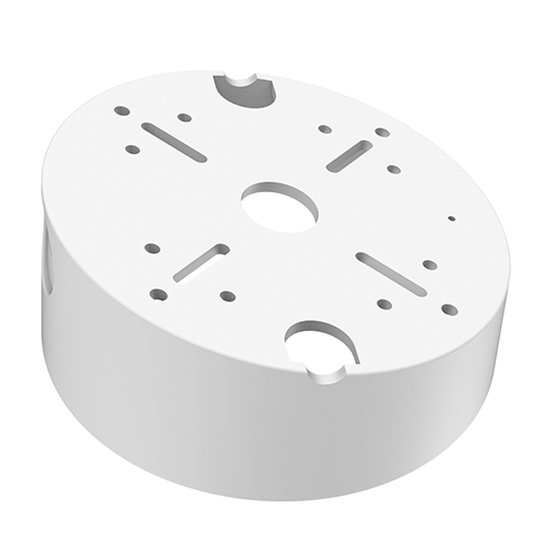 Staffa a soffitto inclinato - Adatto per dome - Adatto per esterni - Colore bianco - Lega di alluminio