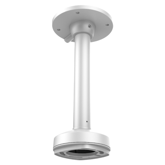 Staffa a tetto - Altezza 573 mm - Adatto per esterni - Colore bianco - Fabbricato in alluminio - Passacavo