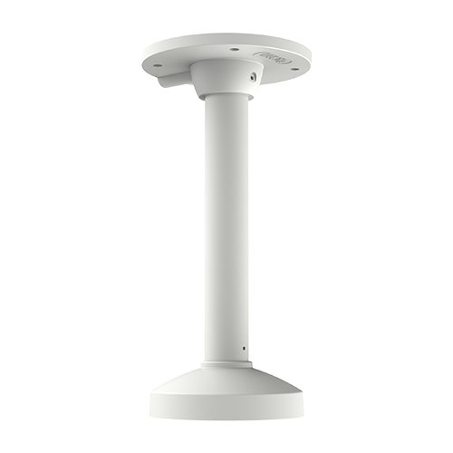 Staffa a tetto - Altezza 565 mm - Adatto per esterni - Colore bianco - Fabbricato in alluminio - Passacavo