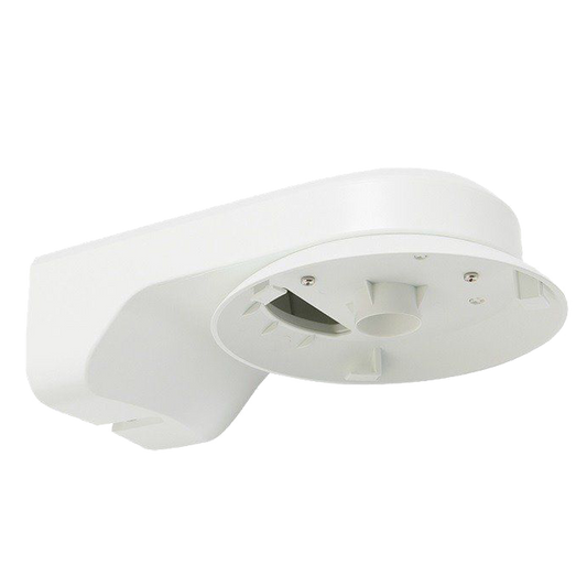 Staffa a parete - Adatto per PTZ - Colore bianco - Materiale indurito con trattamento spray