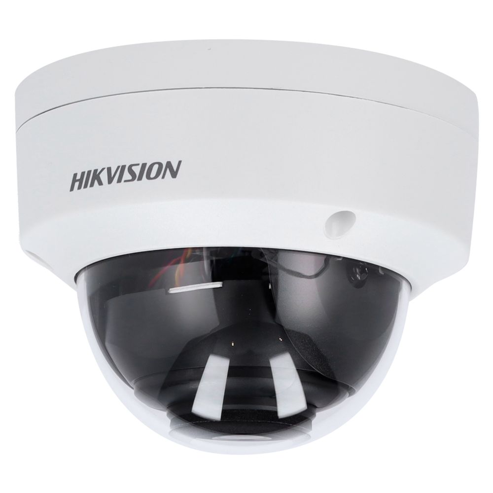 Hikvision - Telecamera Dome IP gamma CORE - Risoluzione 4 Megapixel (2560x1440) - Ottica 2.8 mm  - EXIR IR portata 30 m | PoE (IEEE802.3af) - Rilevamento del movimento 2.0 | IP67, IK10