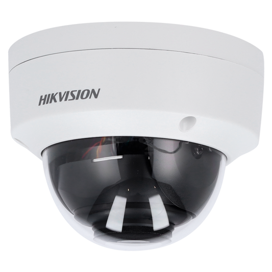 Hikvision - Telecamera Dome IP gamma CORE - Risoluzione 4 Megapixel (2560x1440) - Ottica 2.8 mm  - EXIR IR portata 30 m | PoE (IEEE802.3af) - Rilevamento del movimento 2.0 | IP67, IK10