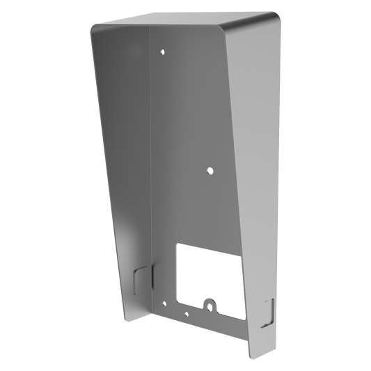 Supporto di superficie - Specifico per videocitofoni - Compatibile con SF-VI112-IPW-(x)MF - Fori di connessione - 189mm (Al) x 97mm (An) x 49mm (Fo) - Realizzato in acciaio inox