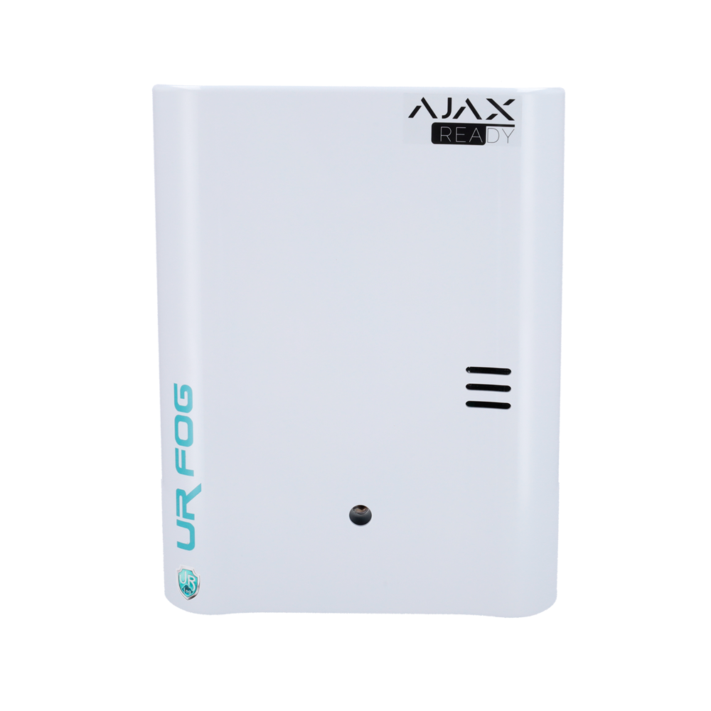 URFOG Ajax Ready - Nebbiogeno Gamma Modular - 2 Relè Ajax integrati (inserimento e sparo) - Anche 400 m3 senza visibilità  - Consumo energetico molto basso - Non lascia tracce dopo lo sparo